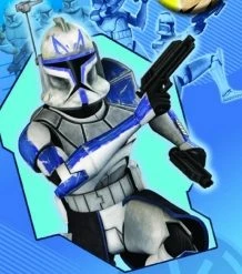 Star Wars Greeting Cards - 232 X 128mm - Clone Wars - Age 9 Badged - SW344/2