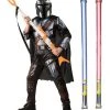Star Wars Costume Deluxe Child - The Mandalorian - WITH X2 FREE LIGHTSABERS 1 Star Wars Costume Deluxe Child - The Mandalorian - WITH X2 FREE LIGHTSABERS -jedi-robe Sales Store 1133702068