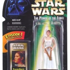 Star Wars Action Figure - Princess Leia In Ceremonial Dress With Medal Of Honor - EP1 FlashBack Photo