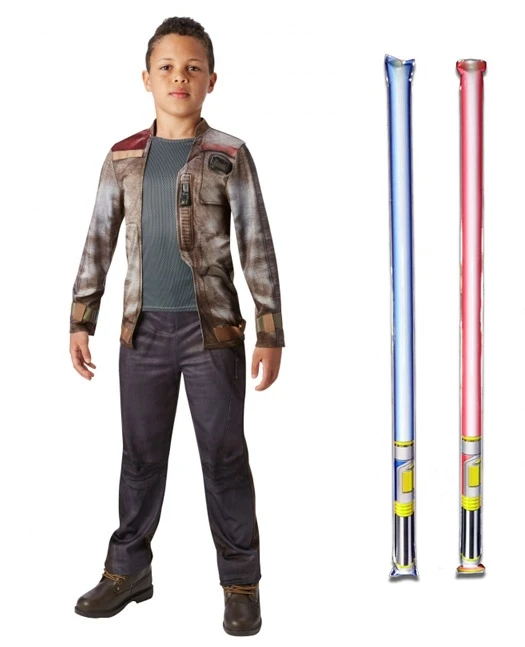 Star Wars Costume Deluxe Child - Finn The Force Awakens - WITH X2 FREE LIGHTSABERS 3 Star Wars Costume Deluxe Child - Finn The Force Awakens - WITH X2 FREE LIGHTSABERS