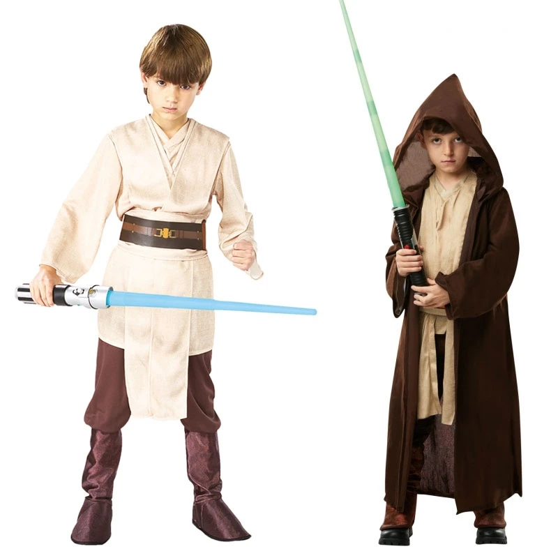 Star Wars Costume Child Jedi Knight With Jedi Robe 3 Star Wars Costume Child Jedi Knight With Jedi Robe