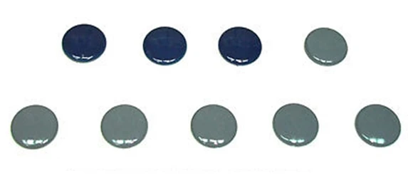 Stormtrooper Replacement Armour - Body Armour Buttons X 9 3 Stormtrooper Replacement Armour - Body Armour Buttons X 9