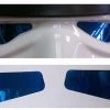 Stormtrooper Helmet Lenses - Mirror Film - Blue