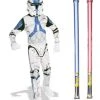 Star Wars Costume Basic Child - Clone Trooper Episode 3 - WITH X2 FREE LIGHTSABERS 2 Star Wars Costume Basic Child - Clone Trooper Episode 3 - WITH X2 FREE LIGHTSABERS -jedi-robe Sales Store 1747256981