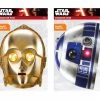 Star Wars MASKS - Character Mask Party Pack 17 - 1 X C-3PO- 1 X R2-D2 2 Star Wars MASKS - Character Mask Party Pack 17 - 1 X C-3PO- 1 X R2-D2 -jedi-robe Sales Store 1958988679