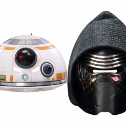 Star Wars MASKS - Character Mask Party Pack 16 - 1 X First Order Stormtrooper - 1 X Kylo Ren - 1 X Captain Phasma - 1 X BB-8