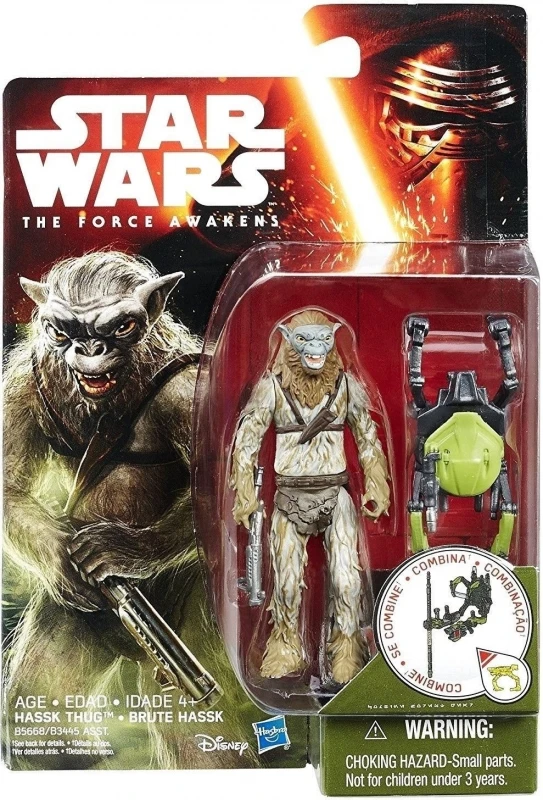 Star Wars Action Figure - The Force Awakens - Jungle Space - Hassk Thug 3 Star Wars Action Figure - The Force Awakens - Jungle Space - Hassk Thug