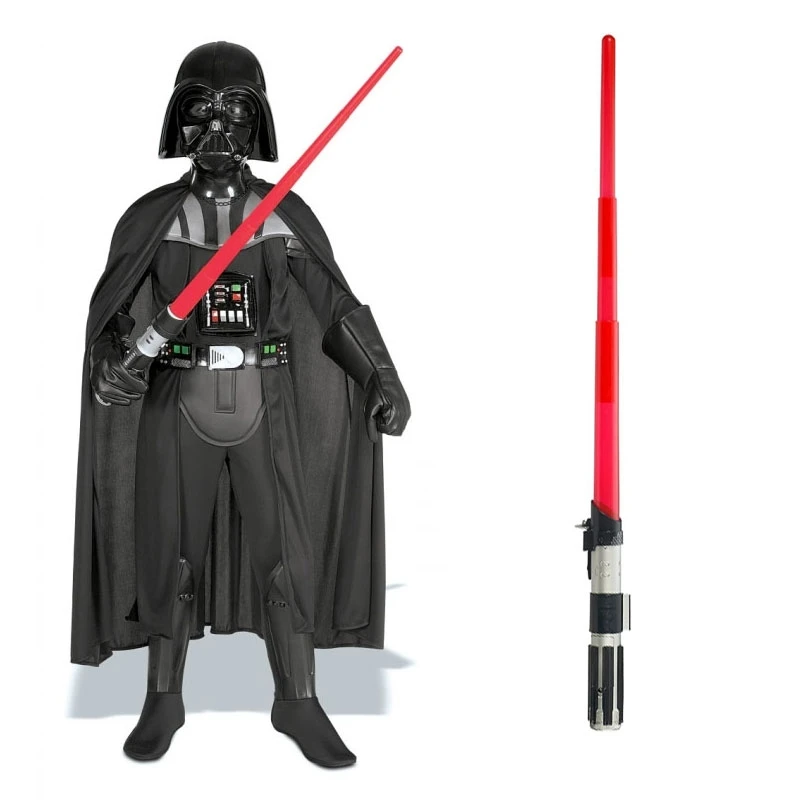 Star Wars Costume Child Lightsaber Bundle - Deluxe Darth Vader 3 Star Wars Costume Child Lightsaber Bundle - Deluxe Darth Vader