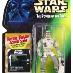 Star Wars Action Figure - Hoth Rebel Soldier With Survival Backpack And Blaster Rifle - Freeze Frame Action Slide