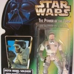 Star Wars Action Figure - Hoth Rebel Soldier With Survival Backpack And Blaster Rifle