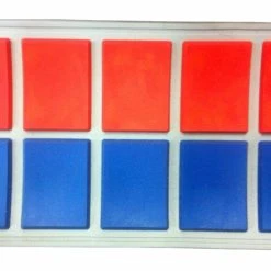 Star Wars Imperial Officer Ranking Bar - Red And Blue X 5 - Admiral
