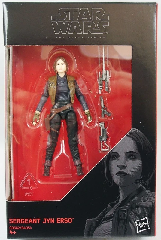 Star Wars Action Figures - Black Series - Sergeant Jyn Erso 3 Star Wars Action Figures - Black Series - Sergeant Jyn Erso