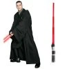 Star Wars Costume Adult Lightsaber Bundle - Black Sith Robe 2 Star Wars Costume Adult Lightsaber Bundle - Black Sith Robe -jedi-robe Sales Store 412513030