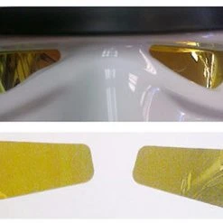 Stormtrooper Helmet Lenses - Mirror Film - Yellow