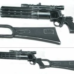 Custom Painted And Weathered Replica Mandalorian Boba Fett EE-3 Carbine Blaster