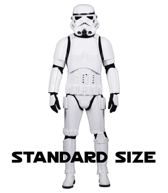 Star Wars Stormtrooper Costume Armour Fully Strapped With Soft Parts - STANDARD SIZE 3 Star Wars Stormtrooper Costume Armour Fully Strapped With Soft Parts - STANDARD SIZE