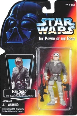 Star Wars Action Figure - Han Solo In Hoth Gear With Blaster Pistol And Assault Rifle 3 Star Wars Action Figure - Han Solo In Hoth Gear With Blaster Pistol And Assault Rifle
