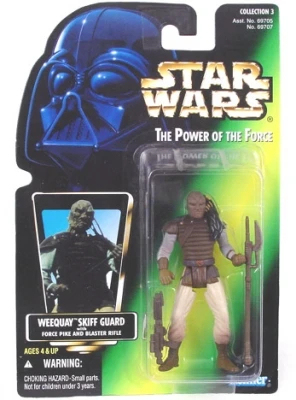Star Wars Action Figure - Weequay Skiff Guard With Force Pike And Blaster Rifle 3 Star Wars Action Figure - Weequay Skiff Guard With Force Pike And Blaster Rifle