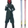 Star Wars Costume Basic Child - Darth Maul - WITH X2 FREE LIGHTSABERS -jedi-robe Sales Store 891540241