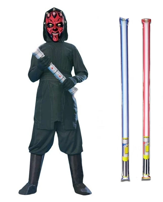 Star Wars Costume Basic Child - Darth Maul - WITH X2 FREE LIGHTSABERS 3 Star Wars Costume Basic Child - Darth Maul - WITH X2 FREE LIGHTSABERS
