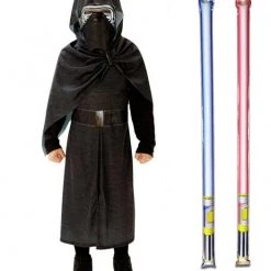 Star Wars Costume Deluxe Child - Kylo Ren The Force Awakens - WITH X2 FREE LIGHTSABERS