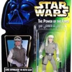 Star Wars Action Figure - Luke Skywalker In Hoth Gear With Blaster Pistol And Lightsaber